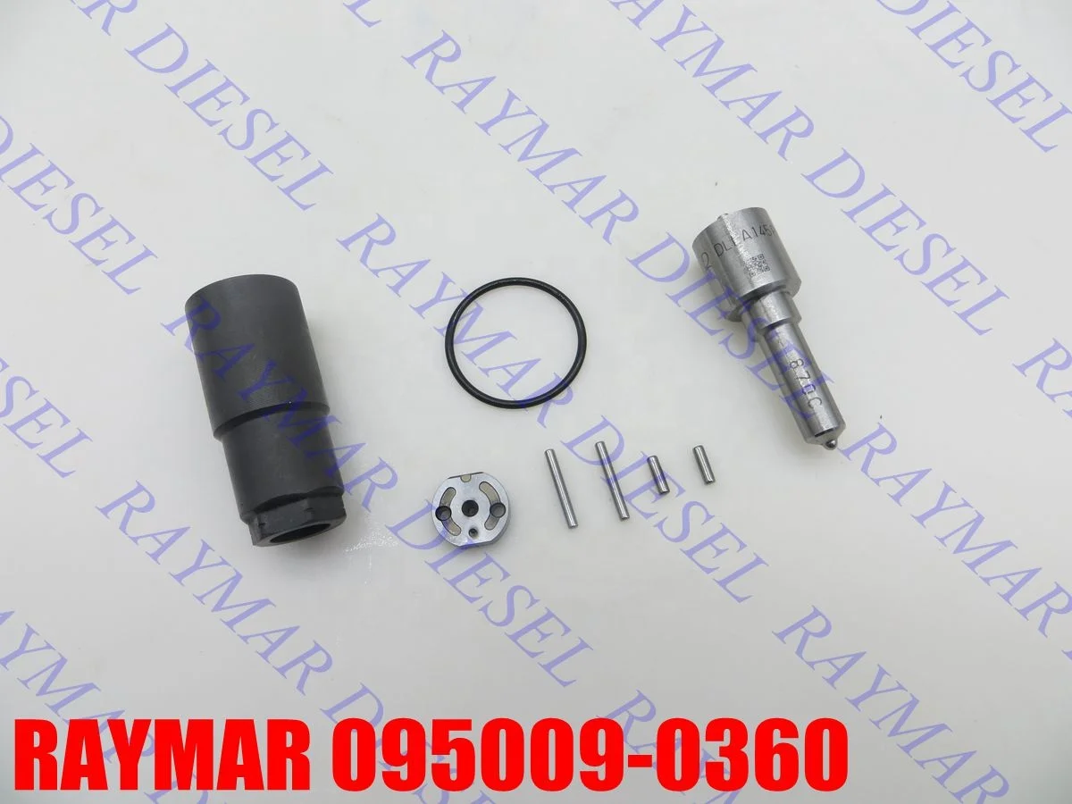 GENUINE NEW OVERHAUL REPAIR KIT 095009-0360 DLLA145P870, 093400-8700, 6980546 FOR INJECTOR 095000-5600, 1465A041