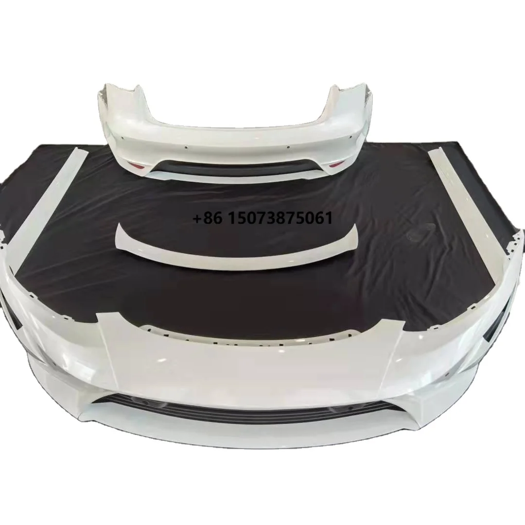 Front Bumper Blue Color Upgrade Body Kit for Model 3   Assassin
