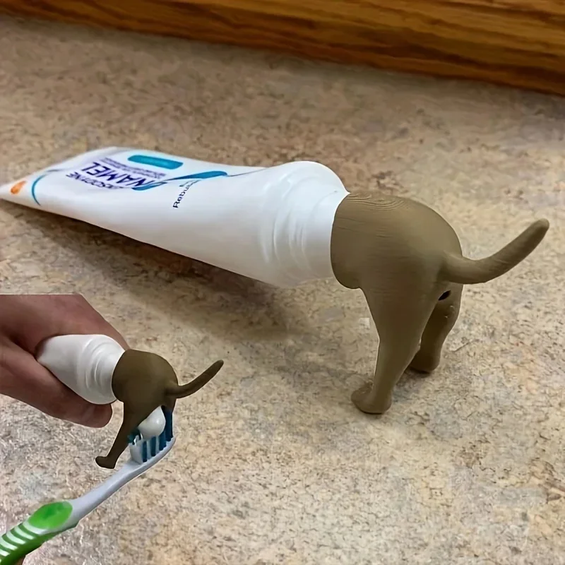 

Pooping Dog Butt Toothpaste Topper Pooping dog butt toothpaste topper