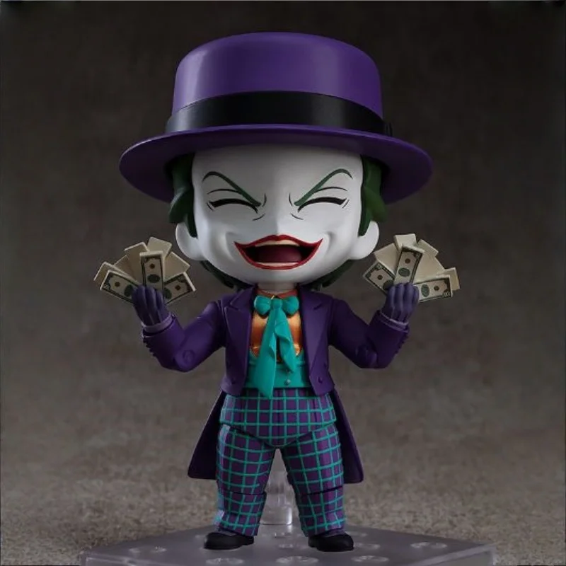 

New Genuine Version The Joker Q Version Joint Mobility Character Model Toys Holiday Gift Collectibles Desktop Ornament In Stock