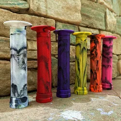 Universal Mountain Bike Grips Extended Color Rubber Anti-slip Shock Absorption Riding Swallow Handlebars Balance Bicycle Grip