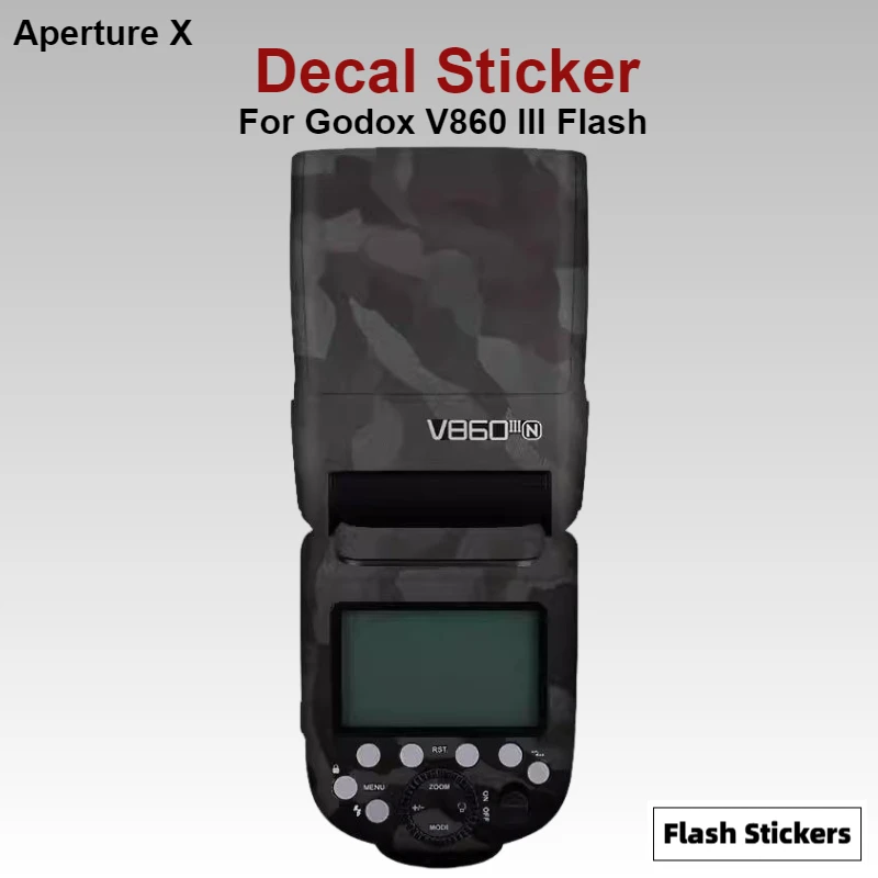 

Виниловая пленка-наклейка V860 III Decal Skin Flash Sticker Coat для Godox V860III V860IIIC V860IIIN V860IIIS V860IIIO V860IIIF V860IIIP