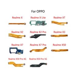 USB Charge Dock Port Socket Jack Connector Flex Cable For OPPO Realme X Lite XT X2 Pro X3 X7 X50 4G 5G Charging Board Module