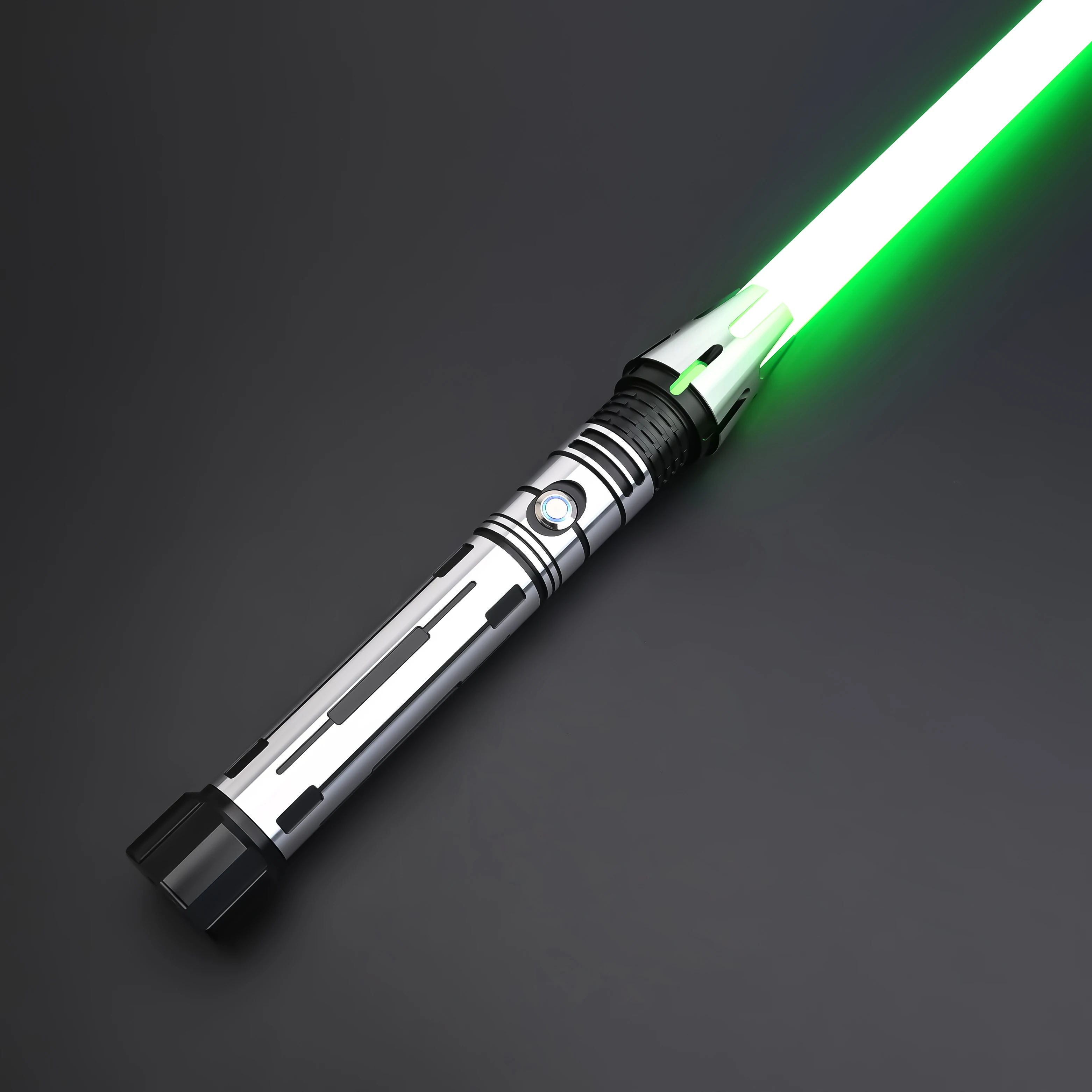 TXQSABER Lightsaber Neo Pixel Heavy Dueling RGB Color Changing Metal Hilt Smooth Swing Blaster Christmas Cosplay Light Sword Toy