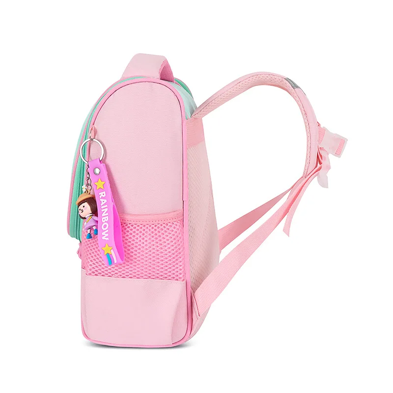 Imagem -03 - Bonito Rabbite Bebê Meninas Mochilas Novo Jardim de Infância Schoolbag Criança Crianças Mochila Meninos dos Desenhos Animados Bolsas de Escola