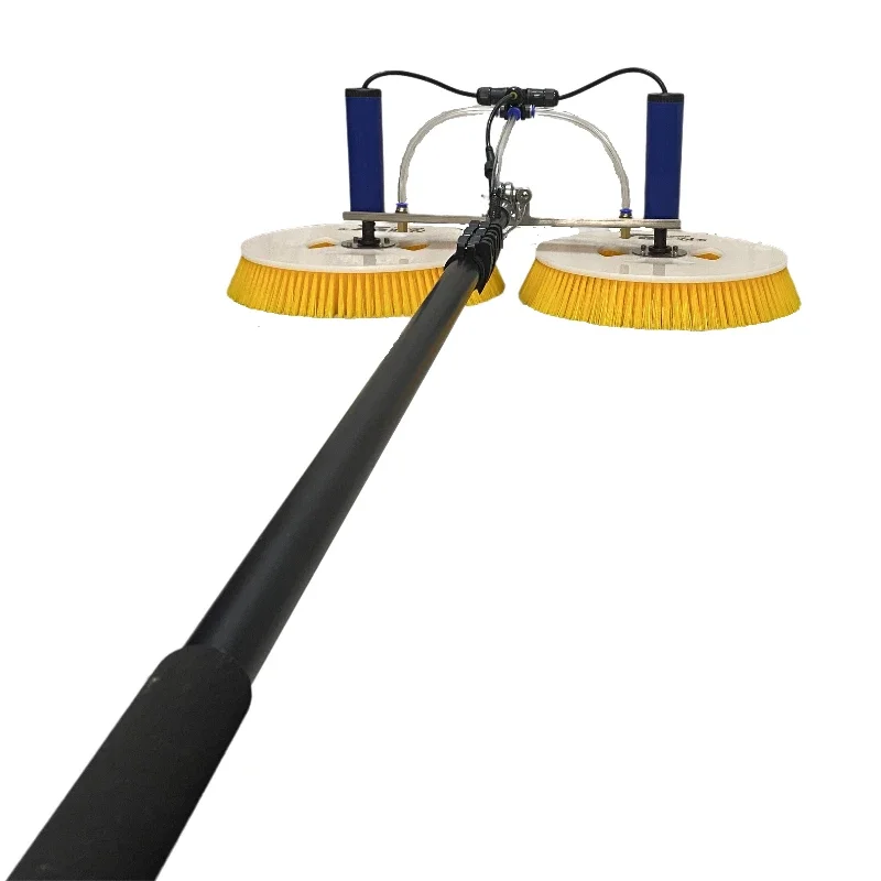 

Greenhouse membrane cleaning equipment Electric water brush Sun room roof glass Greenhouse photovoltaic panel cleaning tool