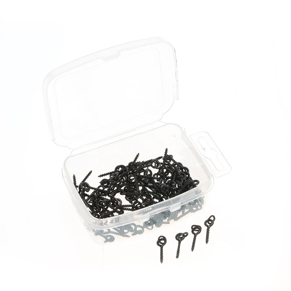 100 stücke 14mm Boilies Köders ch rauben mit ovalen Glieder schlaufen drehbar Karpfen Angeln Terminal Rig Pop-Ups Tackle für Angel werkzeug – Detail 13