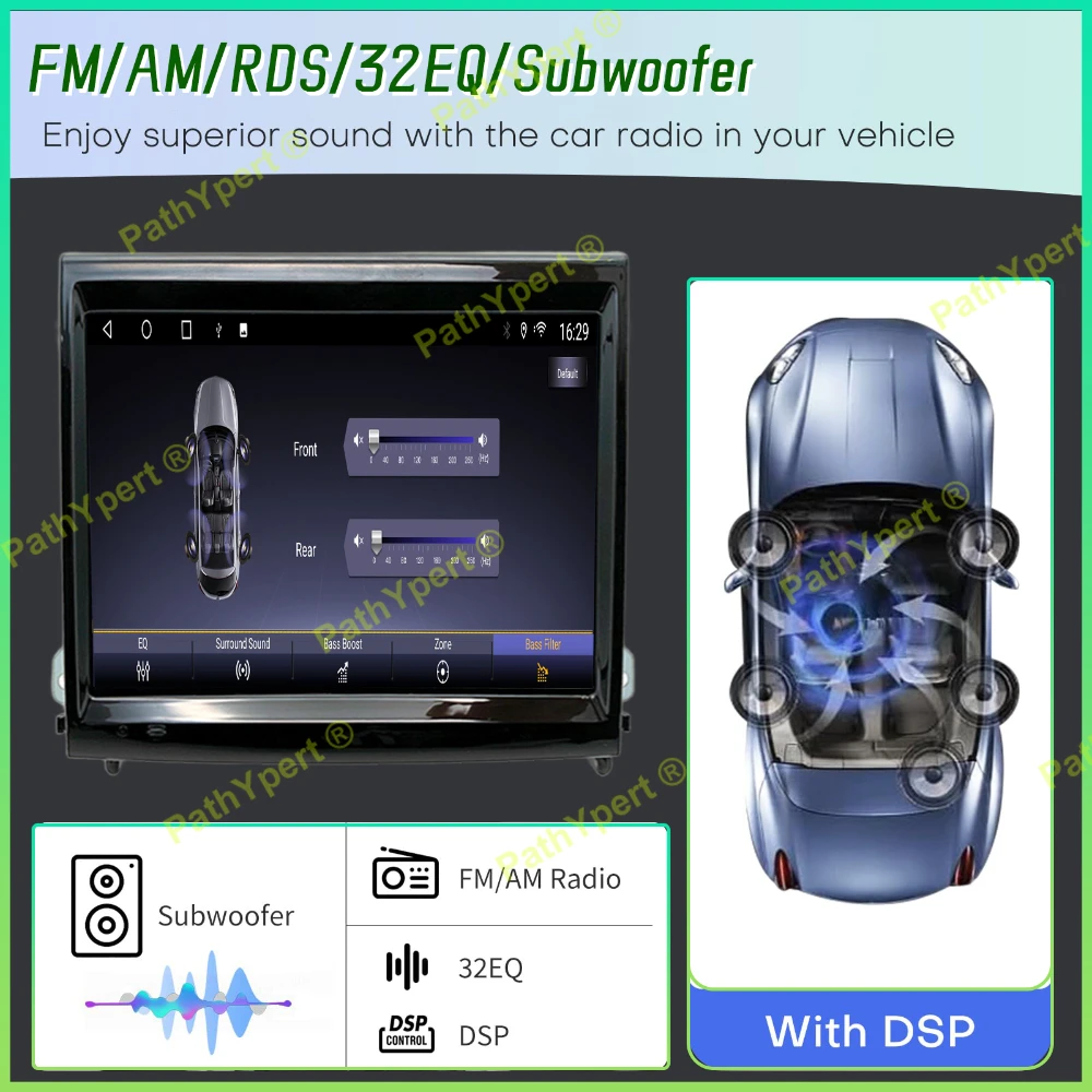 راديو سيارة Carplay DSP يعمل بنظام أندرويد 15 مع مشغل وسائط متعددة 8 أنوية 8 جيجابايت + 256 جيجابايت 4G بلوتوث لبورشه باناميرا 970 G1 ماكان 2010-2017