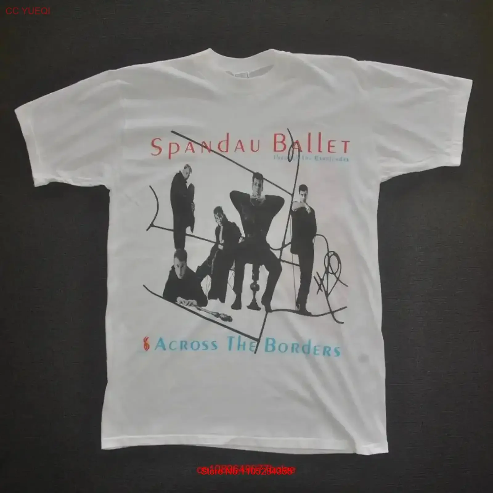 SPANDAU BALLET Cross Border Tour T Shirt Full Size S 5XL vintage Washed Stylish designer clothes Versatile fashion graphic