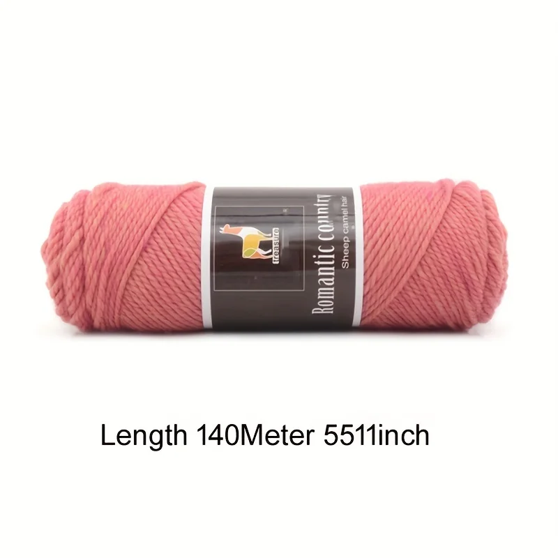 1pc 100g Alpaca wool Soft Warm Knitting Worsted Alpaca Wool Crochet Yarn Sweater hat Thread Scarves Gloves Handcraft 140m 5511in