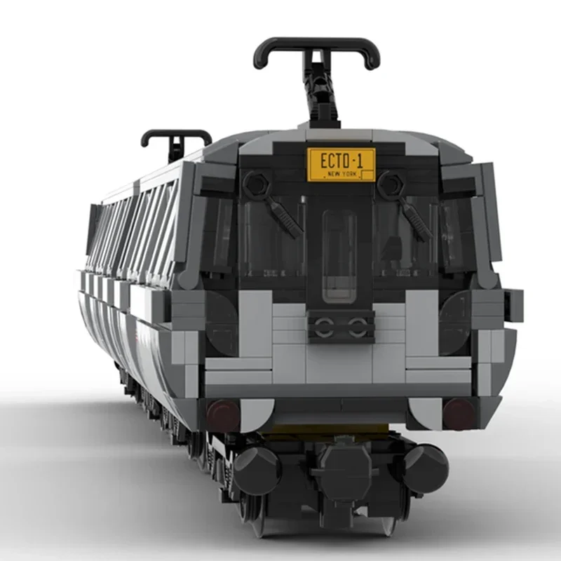 Moc Building Bricks Train Model New York Underground Subway Technology Modular Blocks Gifts Toys For Children DIY Sets Assembly
