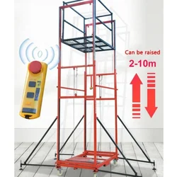 Ponteggi di sollevamento elettrici mobili di più modelli che sollevano l'impalcatura per la scala dell'ascensore della costruzione per la piattaforma sospesa domestica