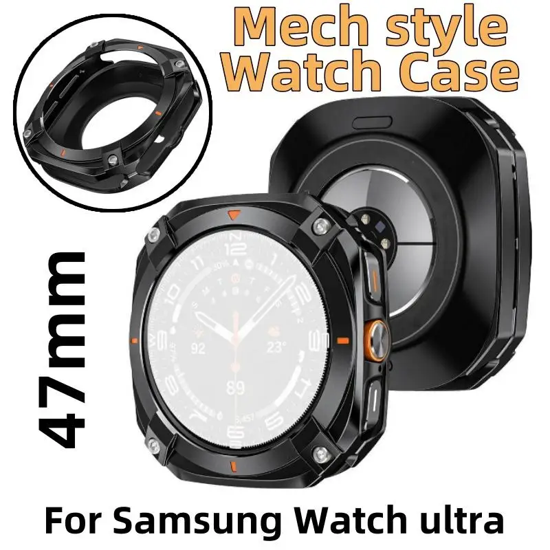 

Роскошный бронированный алюминиевый чехол для Samsung Galaxy Ultra Watch Ultra 47 мм, металлическая защитная пленка для экрана для Samsung Galaxy 7 Ultra