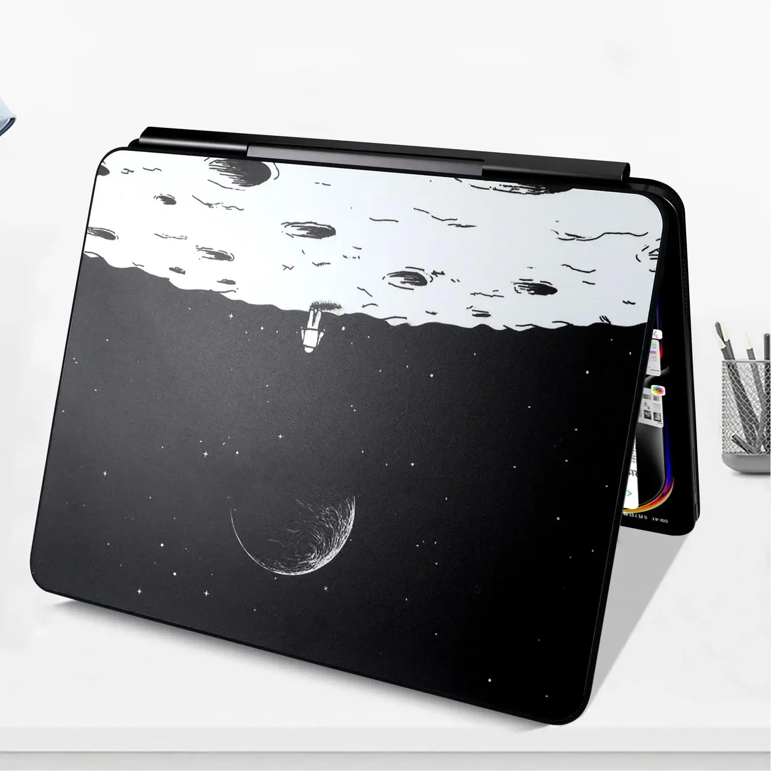 Tablets Skin Sticker Decals for 2025 2024 iPad Pro M5 M4 Keyboard Magic 11/13 Inch Full Body Protective Case Wrap Cover A2925