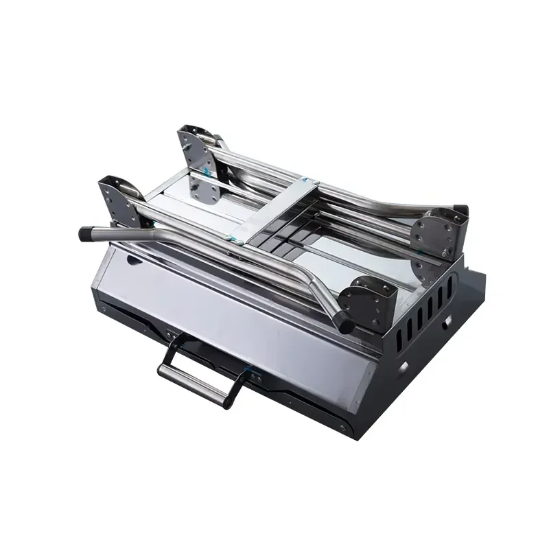Portable Charcoal Camping Grill for Outdoor Kitchen BBQ Wholesale Heavy Duty Steel Barbecue Grill for Picnic Backyard Cooking