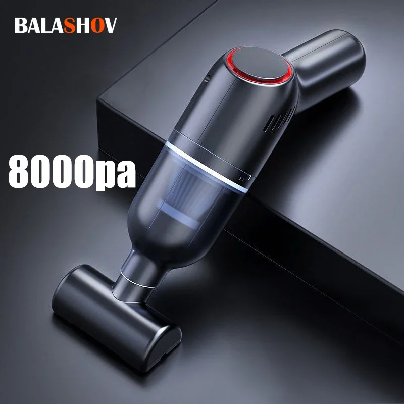 8000pa Wireless Mini Vacuum Cleaner - Portable Strong Suction for Home Student Dormitory Cleaning