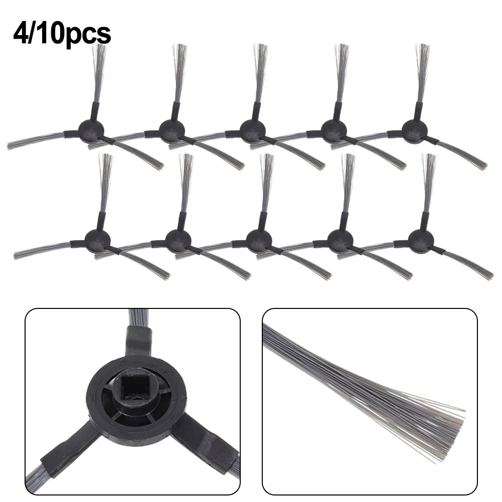 

4/10pcs Replacement Side Brush Kit For Cecotec For Conga 999 Robot Vacuum Cleaner Accessories Spare Parts