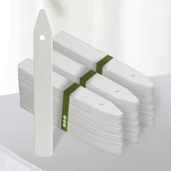 N314 PP Plant Label 10.3cm with Fade-Resistant Writable Matte Surface Hanging Hole for Gardens Greenhouses Pointed Plant Tags