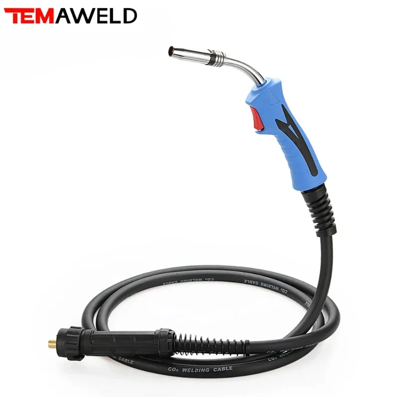 24KD 250A MIG Torch MAG Welding Gun 3M 4M Cable Air-Cooled EU Connector for MIG Welding Machin Wholesale