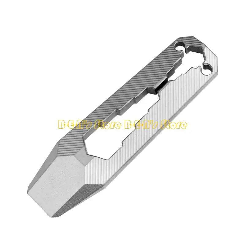 Y1AD Miniature Keychain Gadget Titaniums Alloy Survival Tool Portable Wrench For Bike
