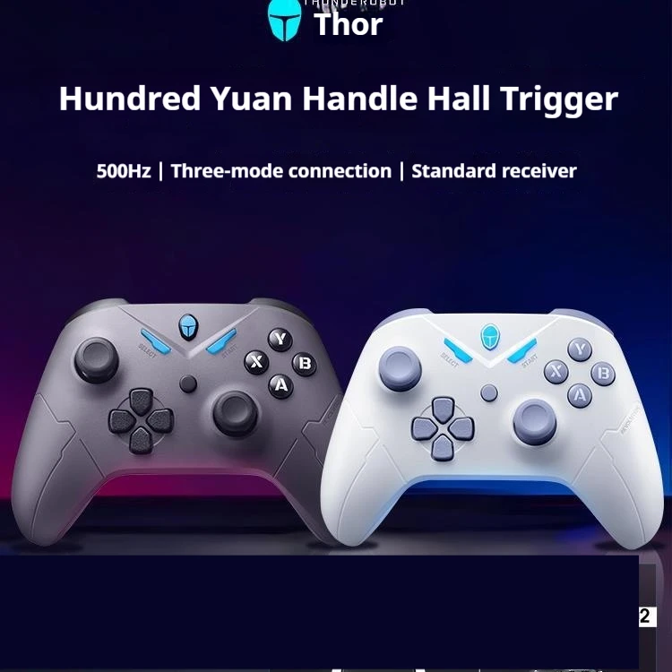 Thunderobot G30s Gamepad Tri-Mode Wireless Bluetooth Gaming Version Smart Tv Mobile Phone Steam Blackmyth Switch Controller Pc