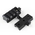Adaptador de riel negro