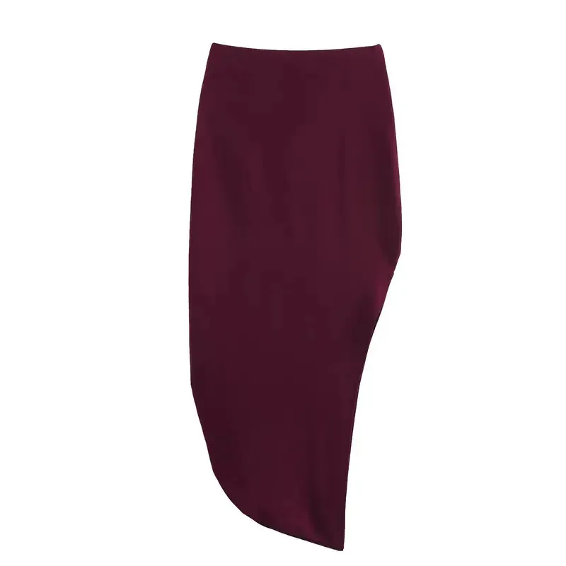 

Vintage Casual Solid Women's Asymmetric Halter Top Backless Sleeveless Long Skirt Summer Set Fashion 2025