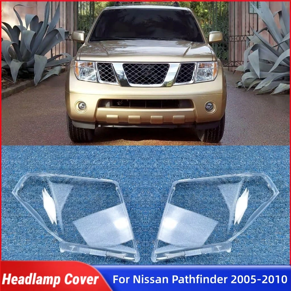 

Для Nissan Pathfinder 2005, 2006, 2007, 2008, 2009, 2010, запасные части для салона автомобиля, пылезащитный чехол для замены стекла фар