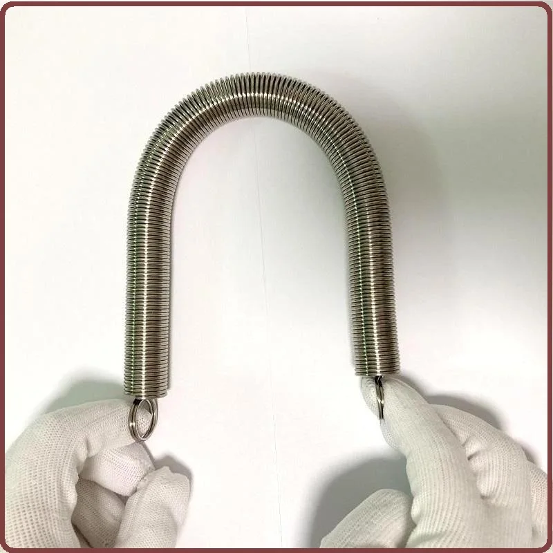 Wire Dia1.5mm length 350-1000mm 304 Stainless Steel Closed Loop-double Loop Stretch Spring Tension Springs Can Be Customized