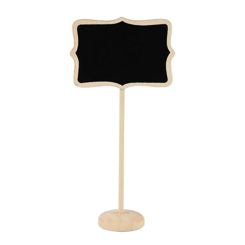 20 Pcs Chalkboard Signs Mini Blackboards with Easel Stand for Event Decorations Dropship