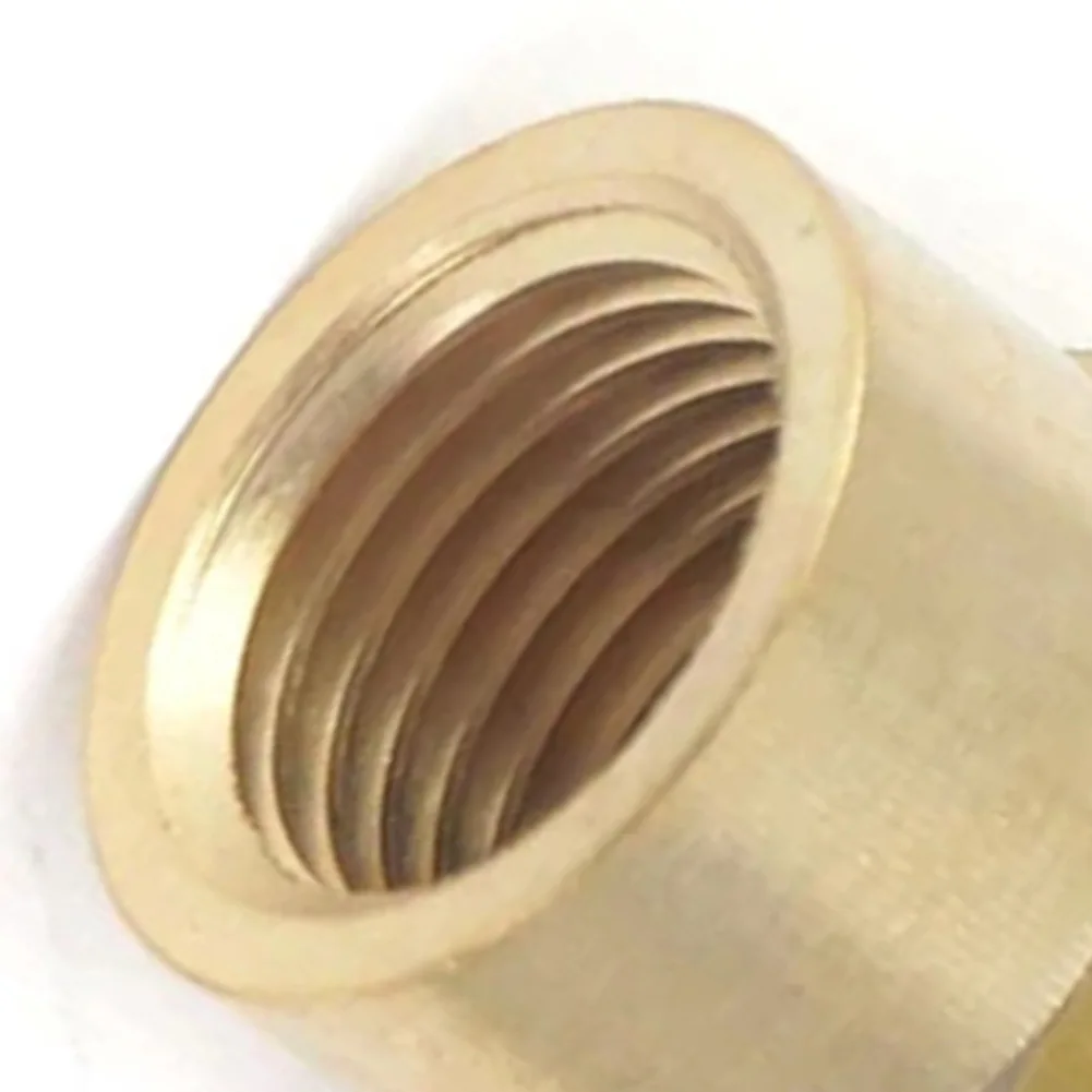 For Copper Tubing Threaded Connector Brass Nipple Reducer Precision Threads Leak-resistant Seal Brass Construction