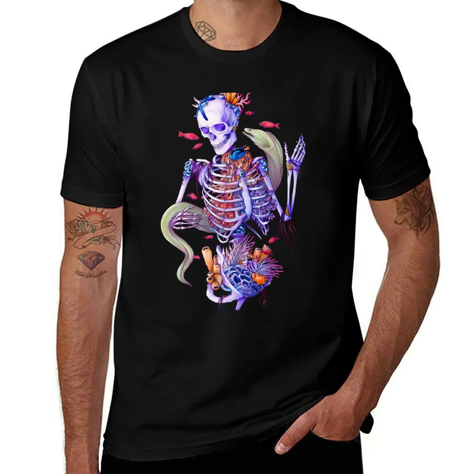 

Bones Beneath the Waves T-Shirt quick-drying plus size clothes new gifts and t-shirts tshirts for men