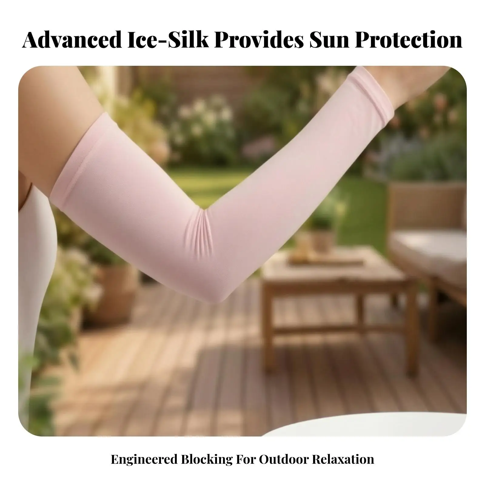 Cooling Arm Sleeves for Women Sun Protection Guard Lightweight Stretch for Cycling Walking Hiking