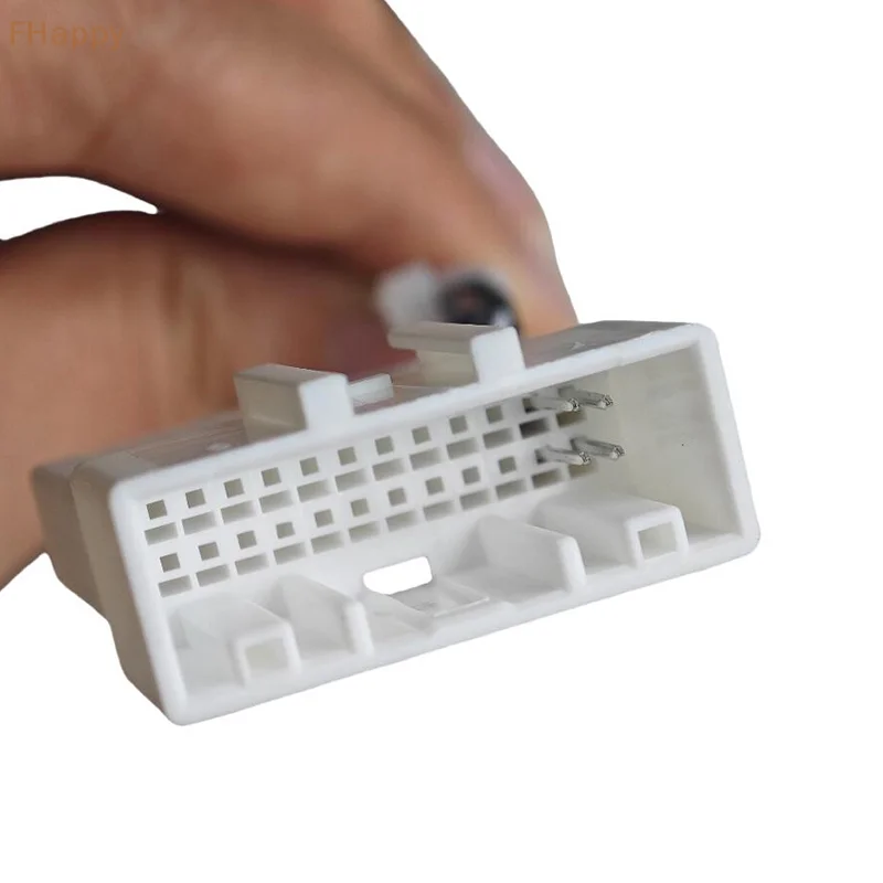 1PC accessori fai da te 24pin uscita Video per fotocamera automatica uscita telecamera retromarcia per Auto cavo adattatore Video