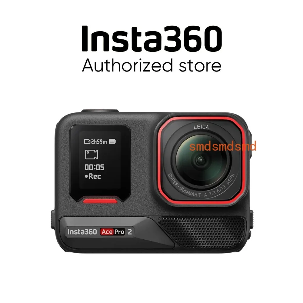 

Original Insta360 ACE PRO 2 Single Battery Bundle, 8K AI-Powerd Action Camera, Groundbreaking Dual AI Chip,2.5" Flip Touchscreen