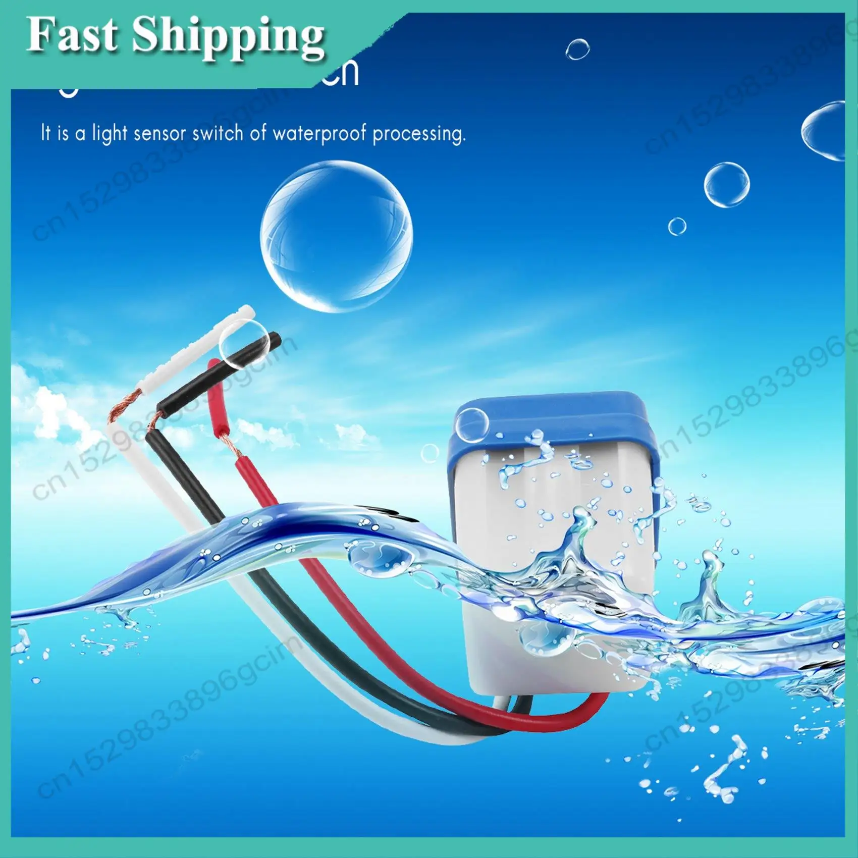 -BABQ Sensor Switch AC DC 12V Street Lights Automatic Control Light Light Day And Night Detection Control Bright Dark Town Count