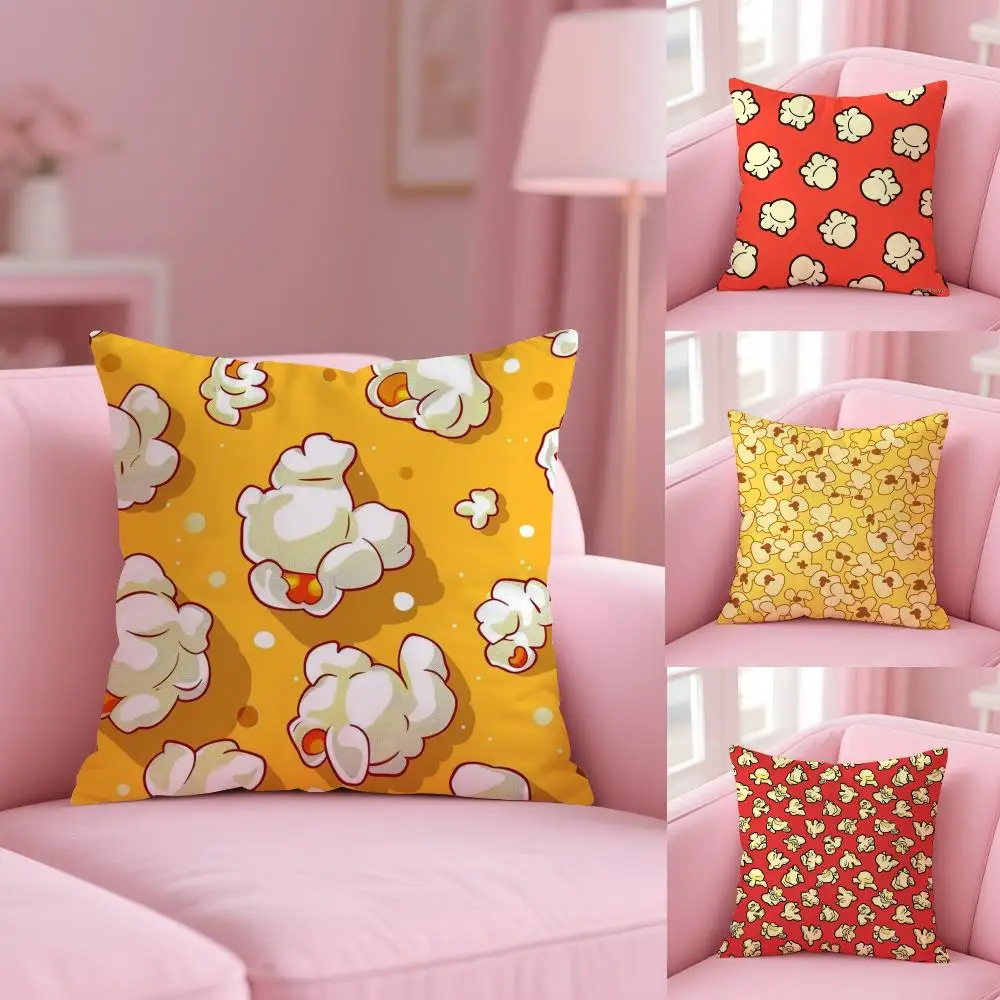 Luxury Popcorn Cushion Cover Pillowcase Uiltra Soft Skin Friendly Fabric Cloud Like Comfort & Conceadled Zipper