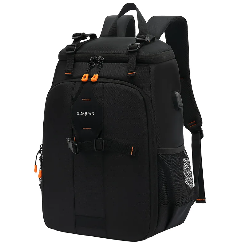 New Waterproof SLR Camera Backpack, Large Capacity Outdoor Photo Bag, Notebook Backpack for Canon, Nikon, and SONY Cameras