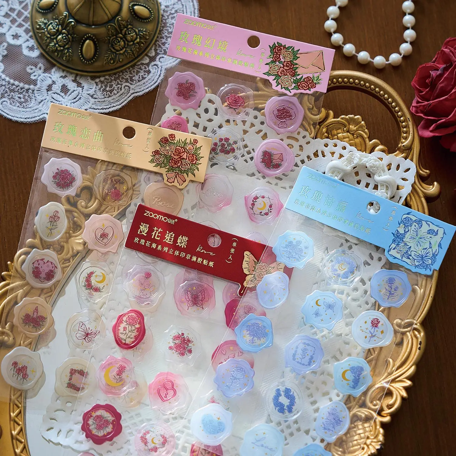 JCAC Flat Sheet Stickers, 