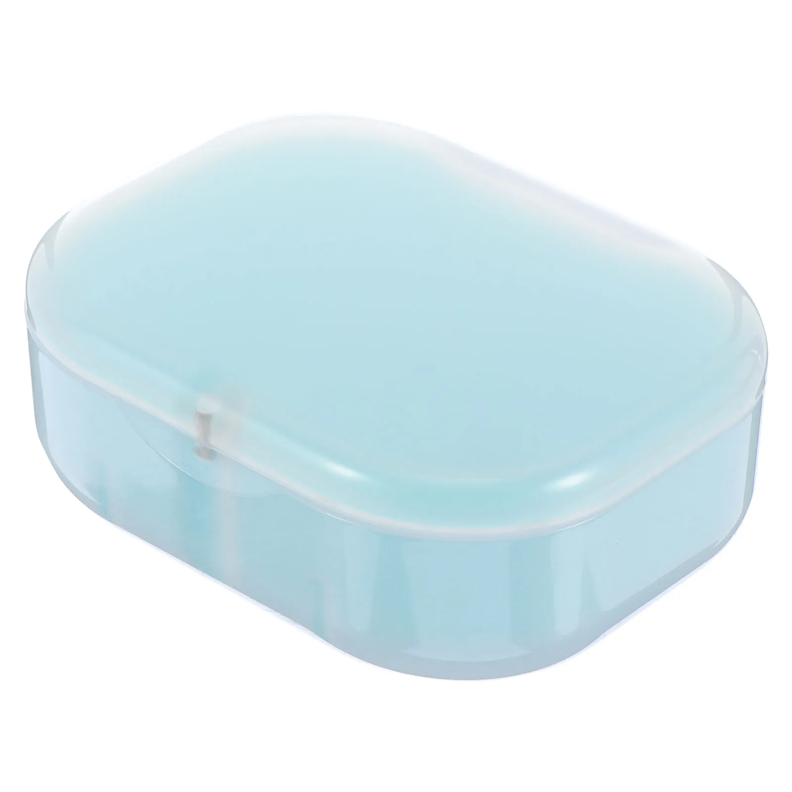 

1Pcs Dental Retainer Case Premium Silicone Orthodontic Storage Box Portable Travel Denture Container Oral Care Protector Compact