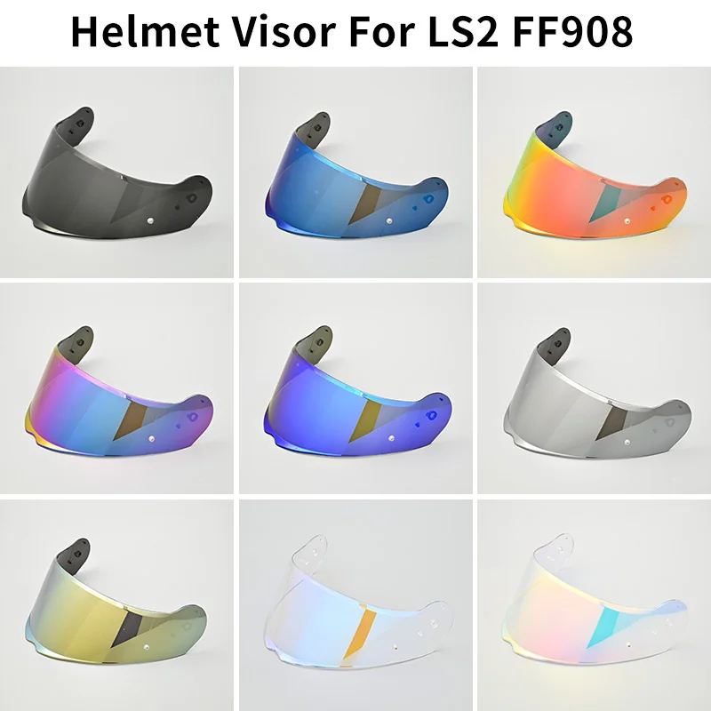 

Visor For LS2 FF908 Strobe II Motorcycle Helmet Replace Windshield Anti-UV Capacetes Casco Moto Accesorios ff 908 lens anti fog