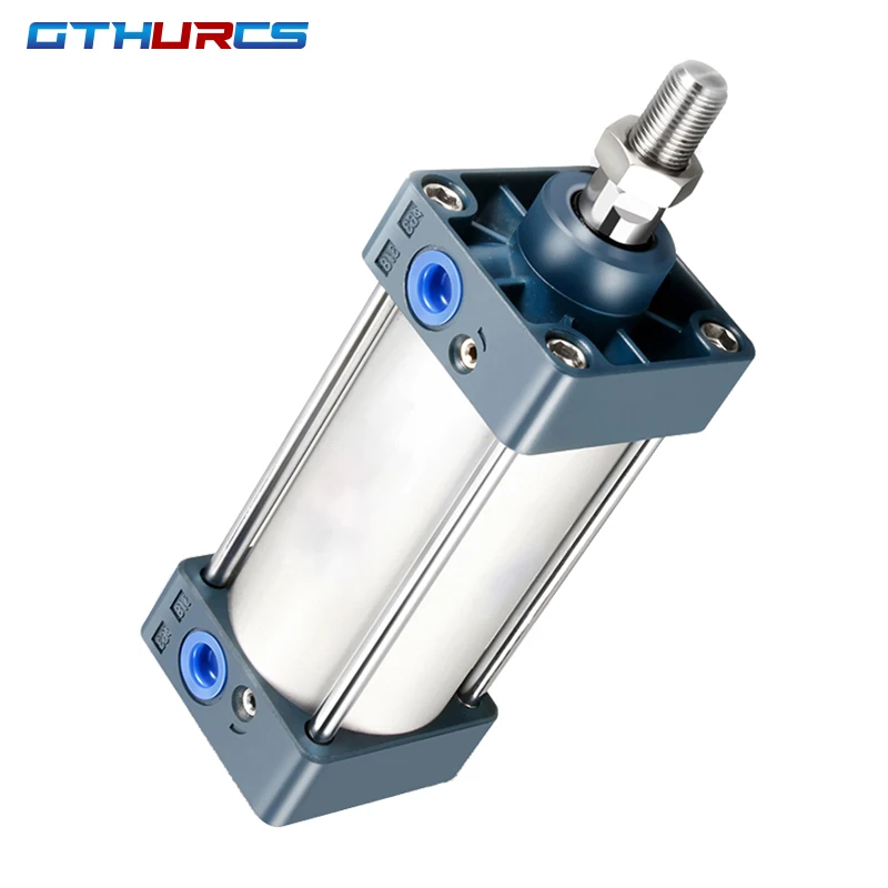 Cylindres pneumatiques 32 40 50 63mm, 25/75/100/125/150/175/200/250/300/500/