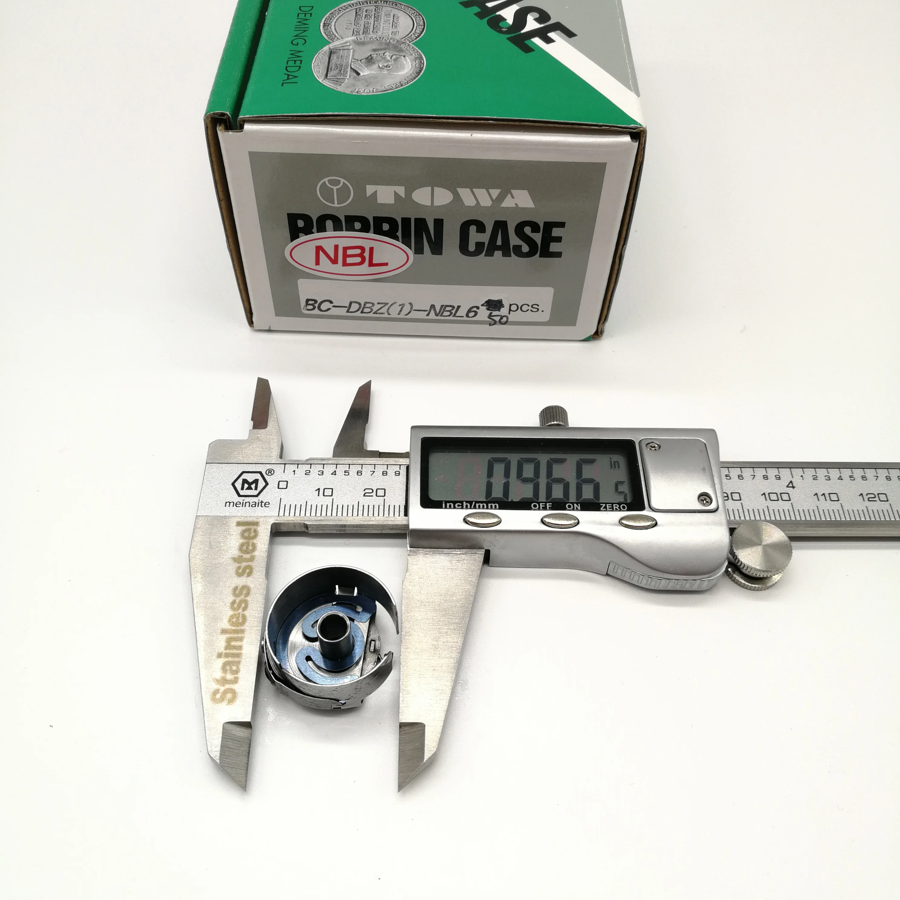 50pcs Tajima Barudan SWF Happy Feiya Standard Original TOWA Bobbin Case BC-DBZ(1)-NBL6, KF220302, KF221020, KF220440, KF220980