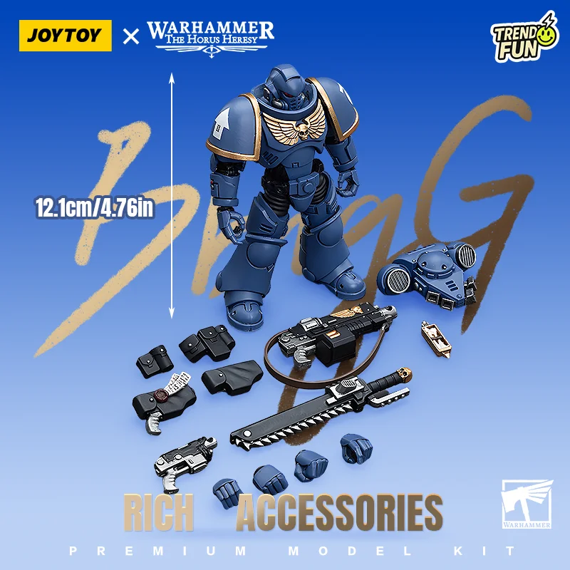 Warhammer 40K Ultramarines Intercessor عمل الشكل 1/18 مقياس 12 سنتيمتر Poseable أطقم منمذجة مع الأسلحة والاكسسوارات لعبة
