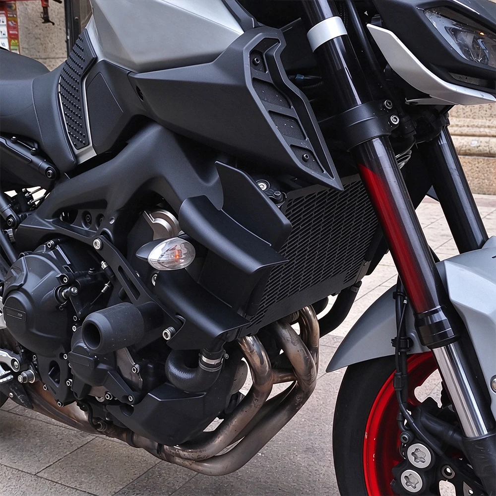 For YAMAHA MT-09/SP Side Wing Side Spoiler FRONTAL SPOILERS MT09 2017 2018 2019 2020 Front Spoiler Lower Spoiler Flank view 6