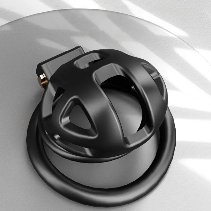 BDSM Sex Toys Breathable Penis Lock Couple Supplies Male Chastity Cage Enlarged Urethral Opening Sexy Urethral Lock Penis Cage - Image 3