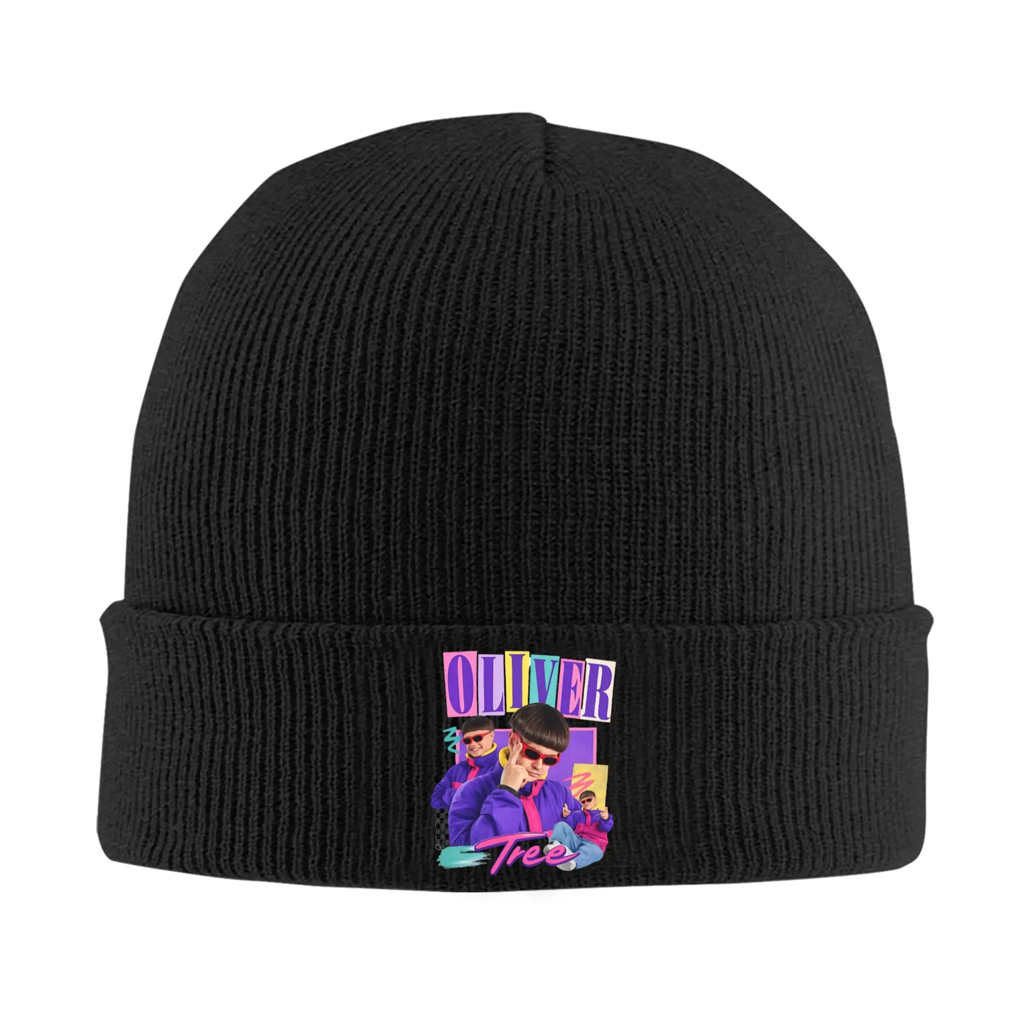 Oliver Tree Rest In Peace 1993 to 2026 Memorial Knitted Hat Women's Men's Beanie Winter Hat Acrylic  Warm Cap