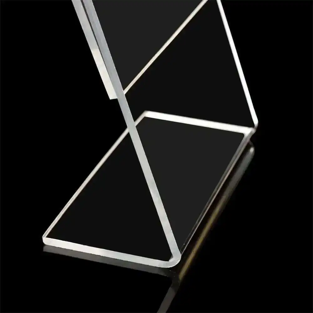 A5 Acrylic Poster Photo Picture Display Frame 210*148mm L-shape Clear Menu Price Sign Holder