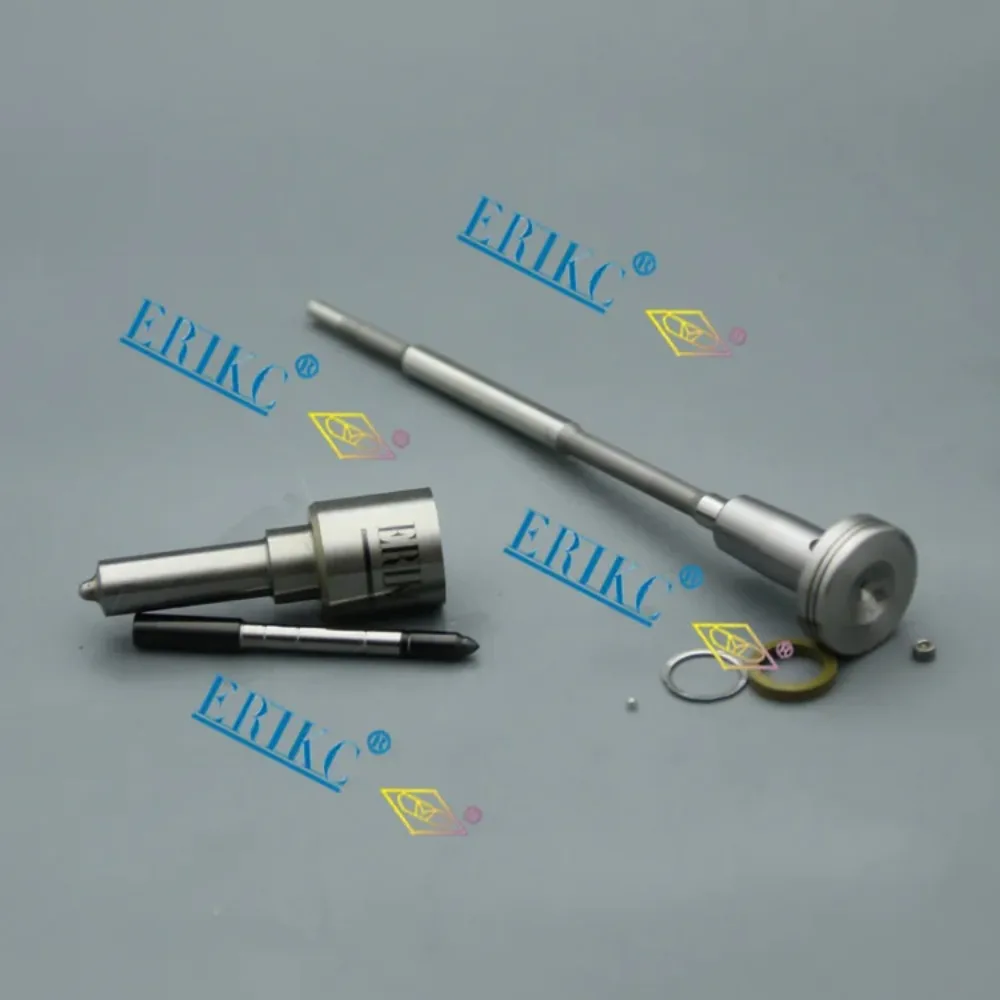 

ERIKC Diesel Injector Nozzle DLLA156P1114 Repair Kits Valve F00VC01033 Injection Fittings Kit F00VC01033 for HUYNDAI 0445110092