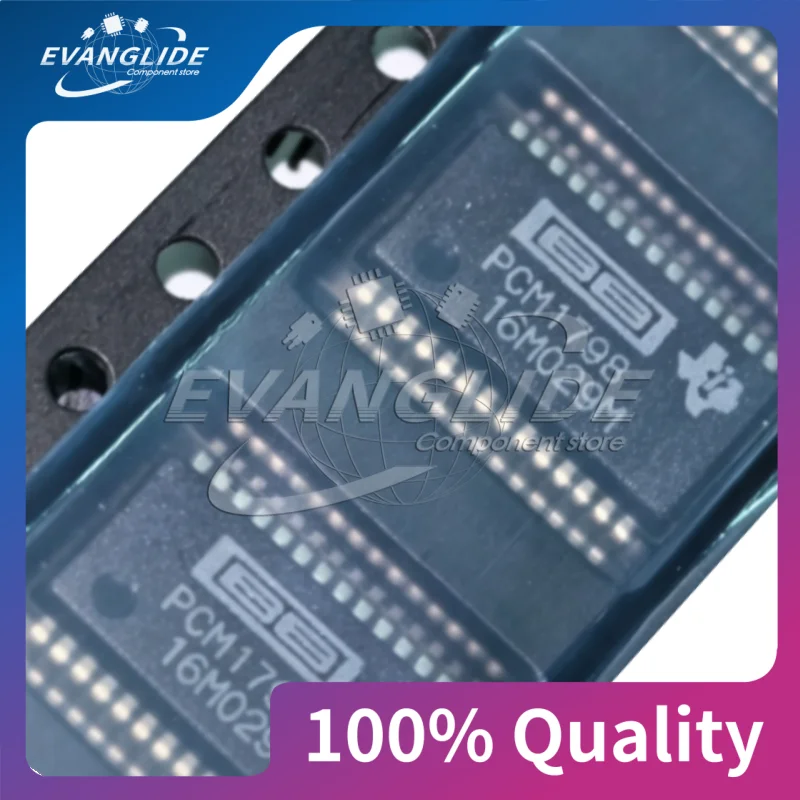 2 PCS/LOT PCM1798 PCM1798DB,PCM1798DBR HiFi audio digital-to-analog conversion IC